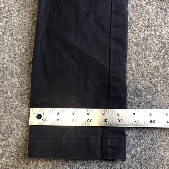 Banana Republic Chino Pants Mens 30x33 Blue Mason Stretch Flex Tapered Slim - Picture 8 of 11